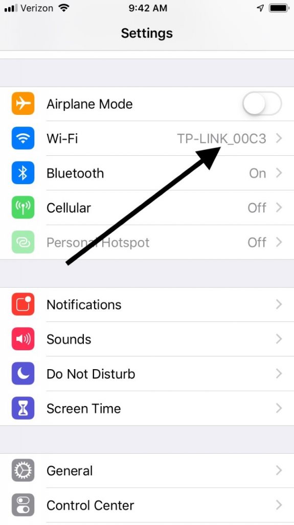 iPhoneアクティベーションエラーのWi-Fiステータスを確認してください