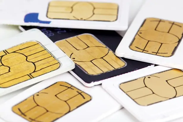 サービスのないiPhone用のSimcard