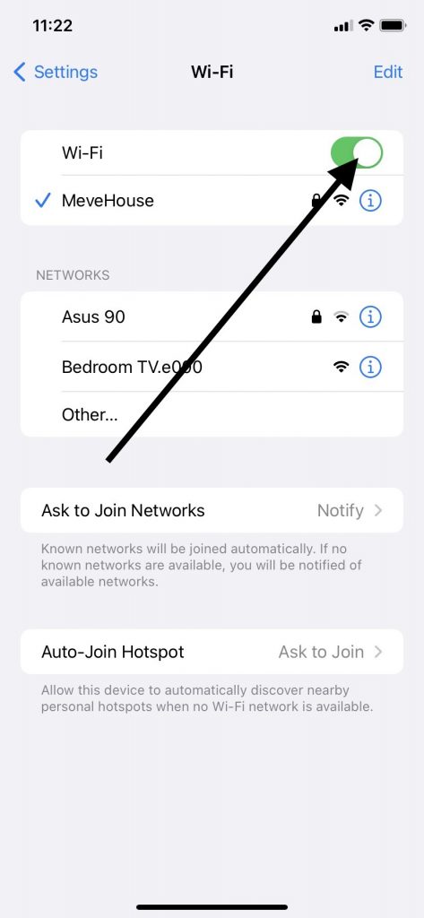オンポジションのWi-Fi