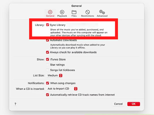 Apple Music Macに音楽を追加します