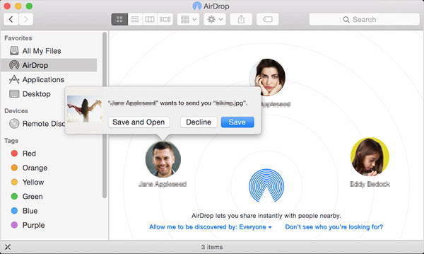 AirDropでMacからiPhoneにファイルを転送する方法
