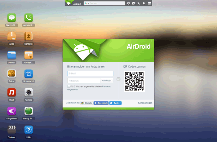 AirDroidを使用してMacBookにOppoをバックアップする方法