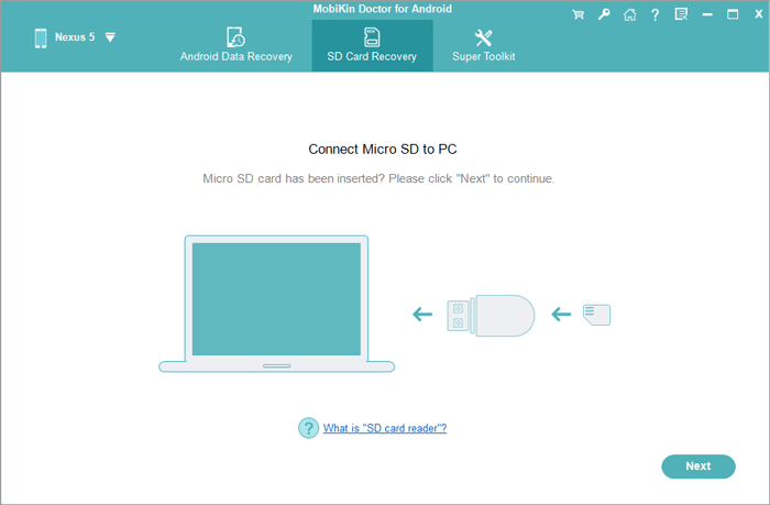 Android SDカードの回復
