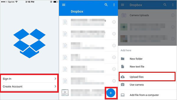 Dropboxを介してWindowsメディアプレーヤーからiPhoneまでの曲をダウンロードする