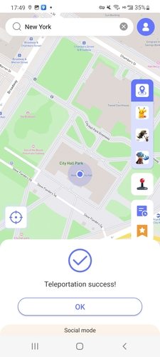 Pokemon Go Android Anygo用のスプーフィングアプリ