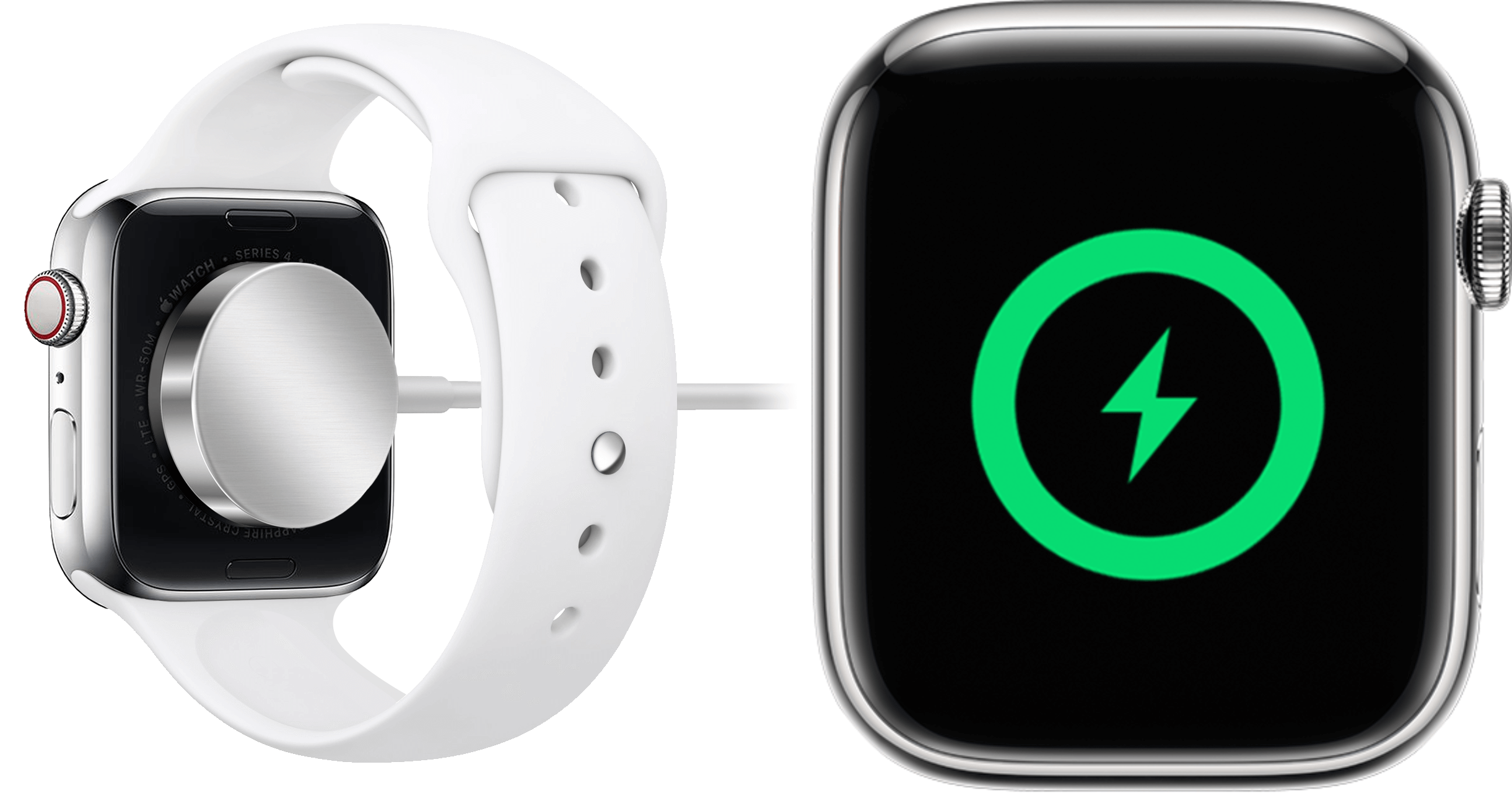   Apple Watchを充電します