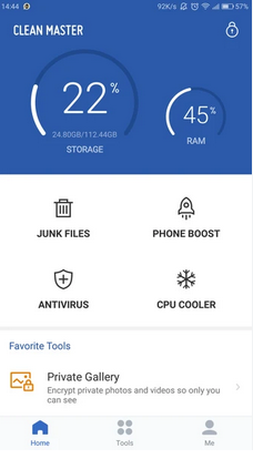 最近削除されたクリーンマスターAndroidによって削除されたファイルを回復します