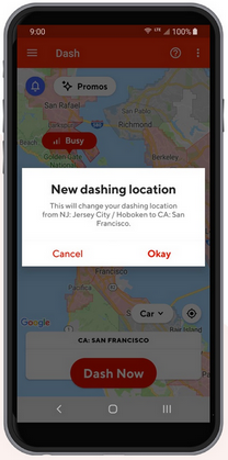 今すぐDashを介してDoordashの場所を変更する方法