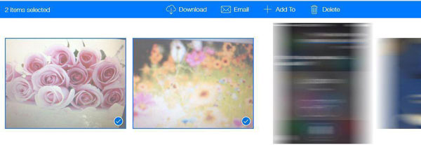 iCloudから写真をダウンロードしてください