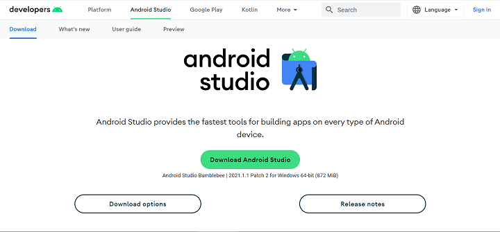 Download android studio sdk tools.png