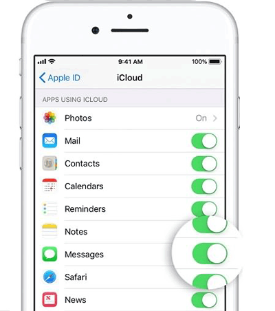iCholoudを使用してiPhoneメッセージをバックアップします