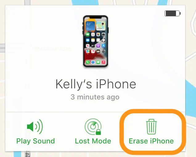 iCloudを使用してロックされたiPhone 15に入ります