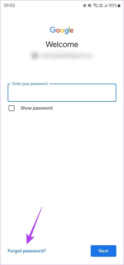 Gmailアカウントを忘れました