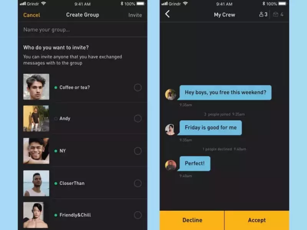 Grindrロケーションベースの出会い系アプリ