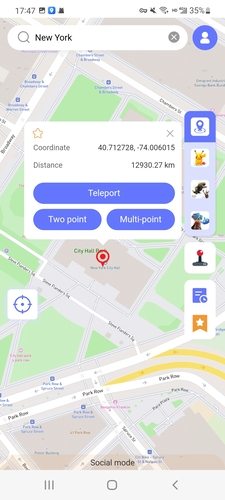 Pokemon Go Android Anygo用のスプーフィングアプリ
