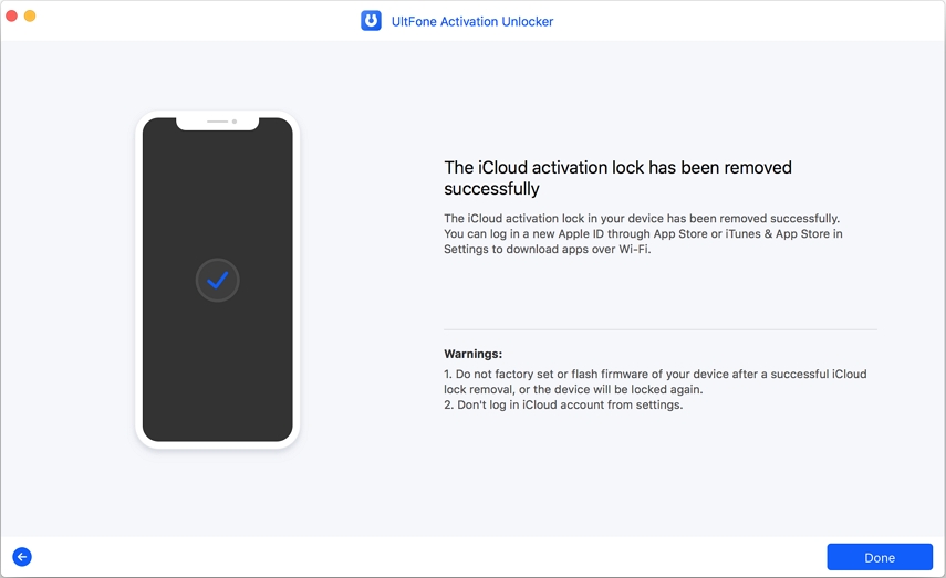 iPadでiCloudアクティベーションロックのバイパスを開始します