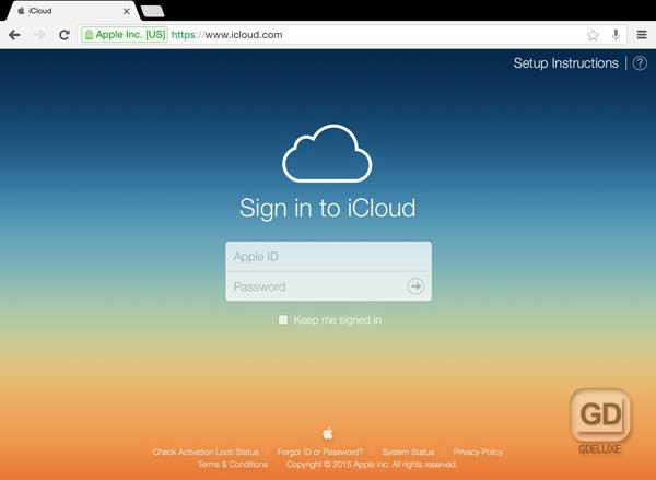iCloudを使用して、iPhoneからAndroid電話にデータを転送します