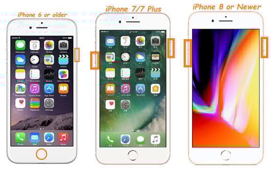 iPhoneを再起動します