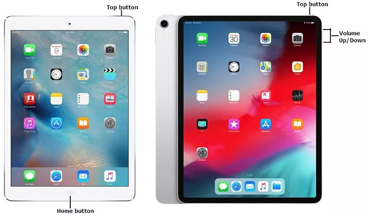iPadを再起動します