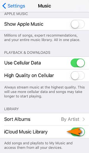 Apple Musicを使用して、あるiPhoneから別のiPhoneに音楽を転送する
