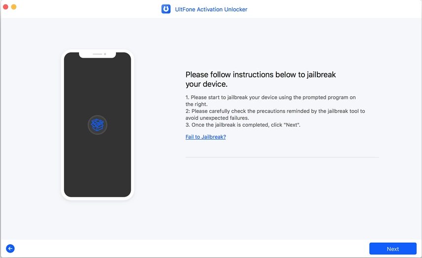 ICloudロックをバイパスするためにiPhoneを脱獄します