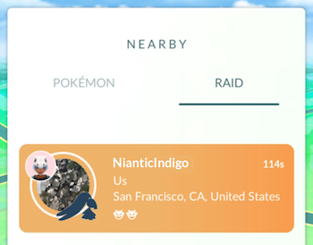 友達からのRaid Invitationsに参加してください