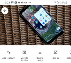 iPhoneのギャラリーにGoogle写真を転送する方法