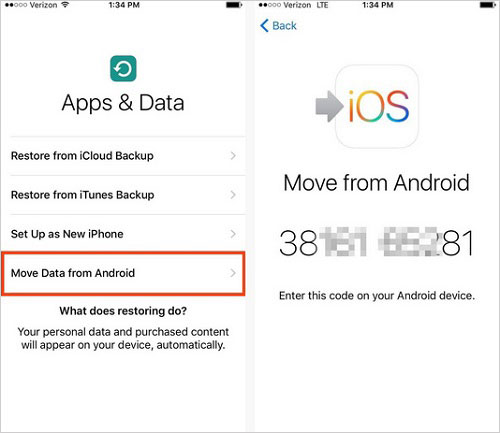 iOSに移動してAndroidからiPadに写真を転送する方法