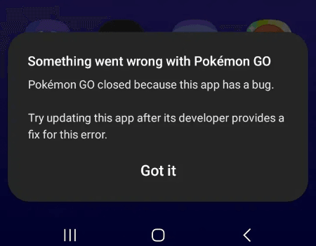 ポケモンゴーアプリのバグ