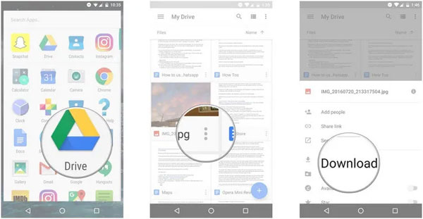 Google DriveからOppoでプライベート写真を見つける方法