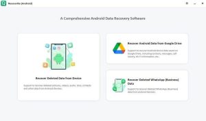 Recovergo android main interface.jpg