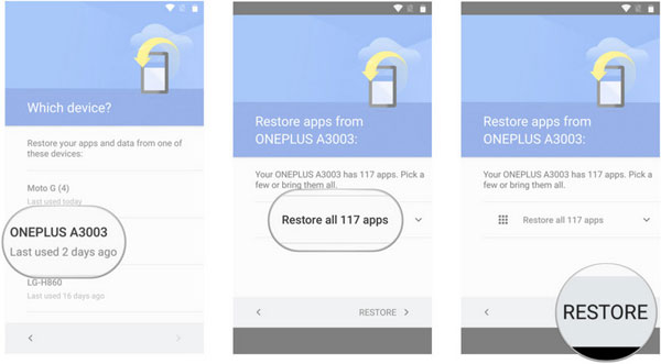 Googleドライブを使用して、OnePlusから削除されたファイルを回復します
