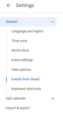 Gmailからイベントを介してAndroidで削除されたカレンダーイベントを取得する
