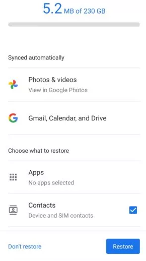 Googleドライブバックアップを使用して、TecnoからTecnoにファイルを転送します
