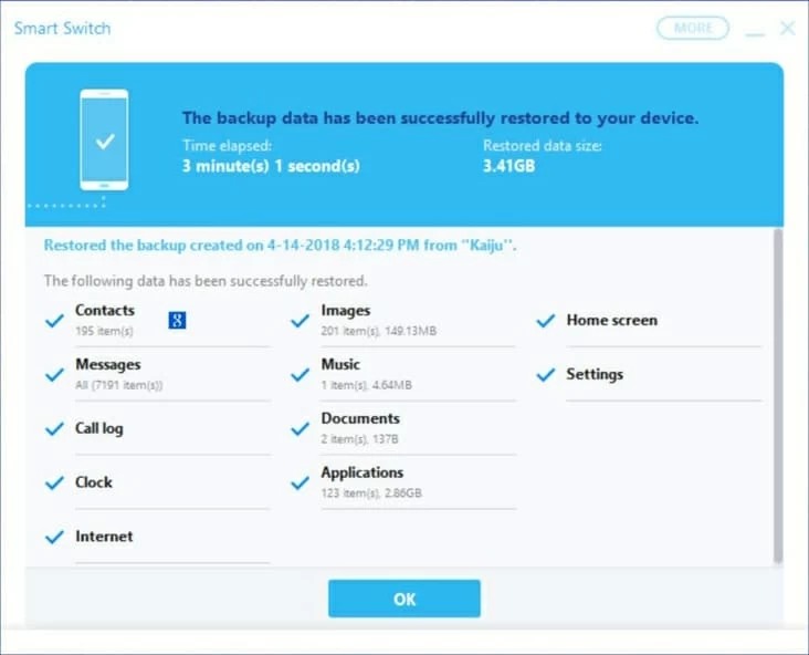 Galaxy Note10で消えたメッセージを取得する方法