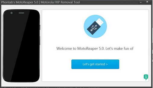 MOTOREAPERを起動します
