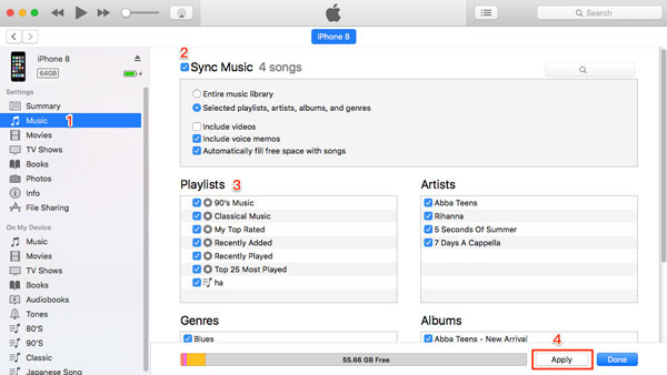 iTunesとWindowsメディアプレーヤーからiPhoneに音楽を同期する方法