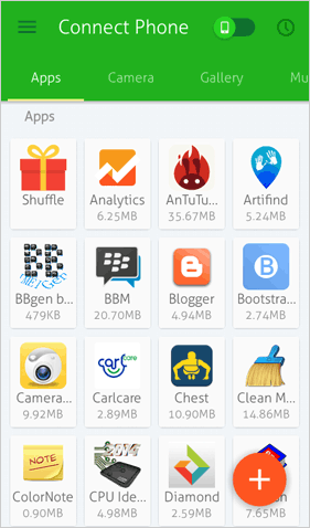 AndroidからiPhoneのようなXenderにデータを転送するための最高の無料アプリ