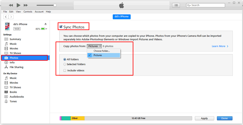 iCloud.comを介してiPhoneにiCloud写真をアップロードする方法
