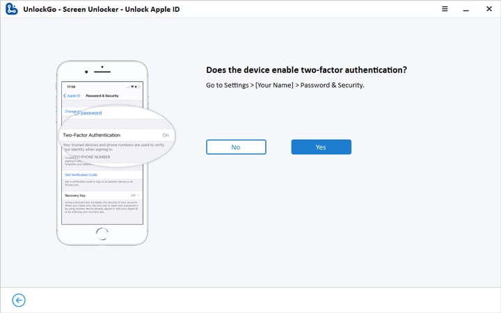 パスワードなしでiPhoneでiCloudアカウントを変更する方法itoolab lockgo