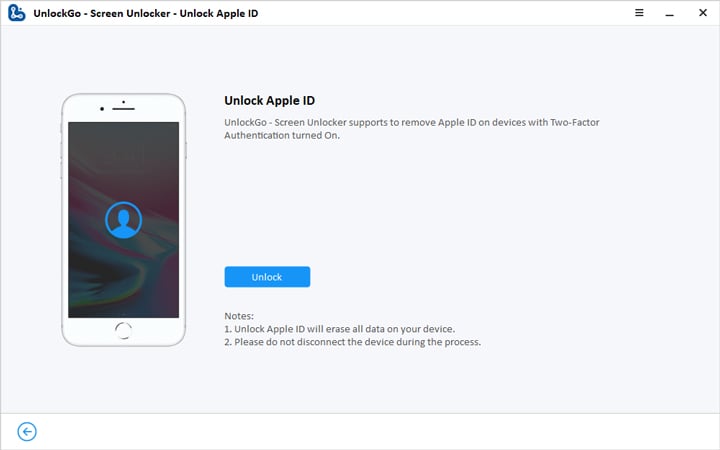 Apple IDのロックを解除します
