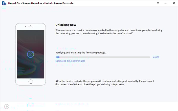 Unlockgoでリセットした後、PassCodeを要求するiPhoneを修正します