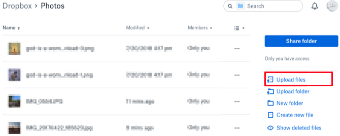 Dropboxを使用してPCからiPhoneにデータを転送します